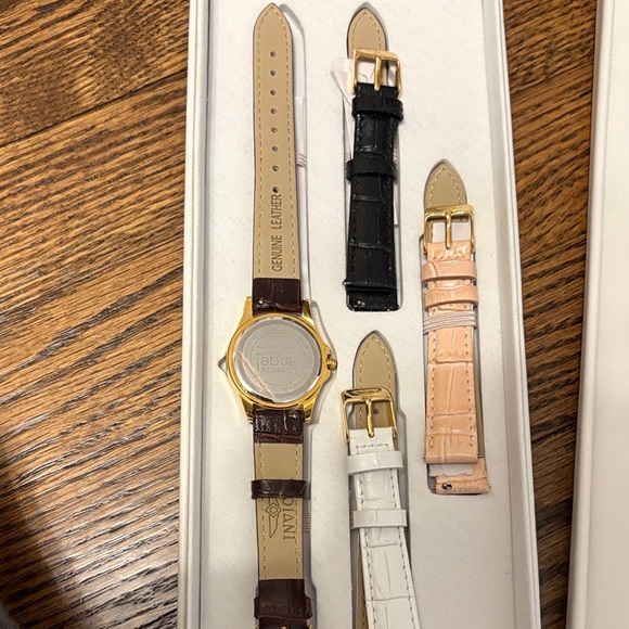 Invicta Gold Watch Set with Multiple Straps main image 7